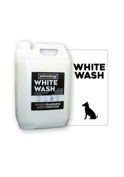Animology White Wash Beyaz Tüylü Köpeklere Özel 20:1 Konsantre Köpek Şampuanı 5 Lt