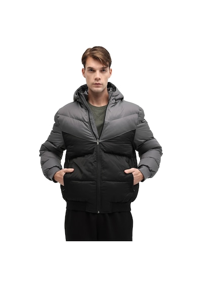 Kinetix Ml Block Puffer-05 5pr Siyah Erkek Kısa Kaban 000000000102028570 Siyah