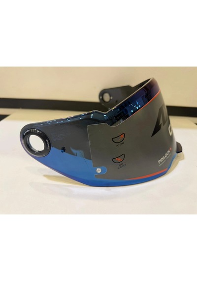 Kask Camı Axxis V-31b Blue Panther 2026 Çok Renkli