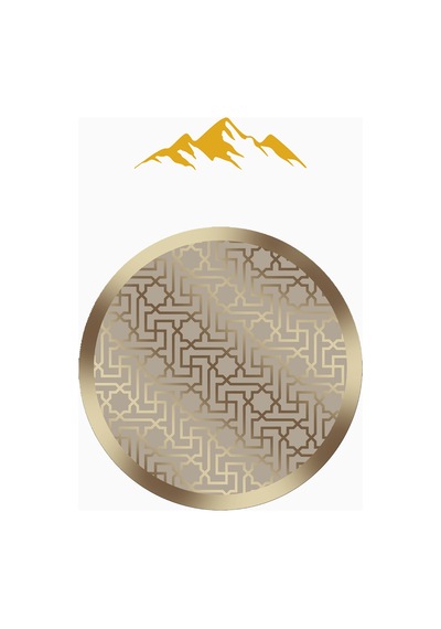 Dijital Baskı Modern Kaymaz Taban Halı H0332 Renkli