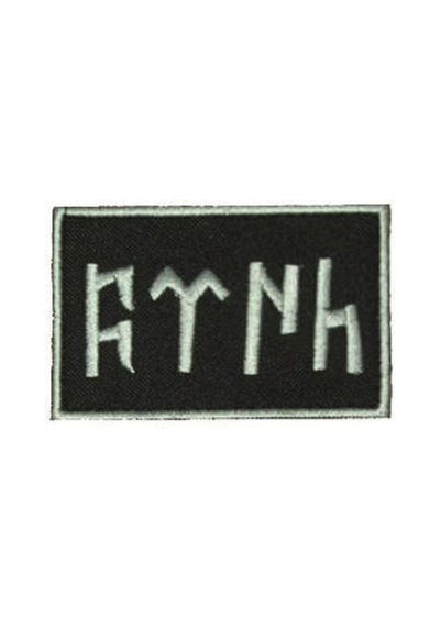 Hadpols Taktik Çanta Nakışlı Single Sword Göktürkçe Türk Yazılı Ay Yıldız Nakış - Cırtlı Peç