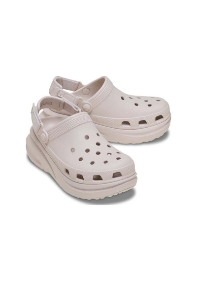 Crocs 213448-new Crush Clog 2pl-cocoa Cream Kadın Terlik Krem