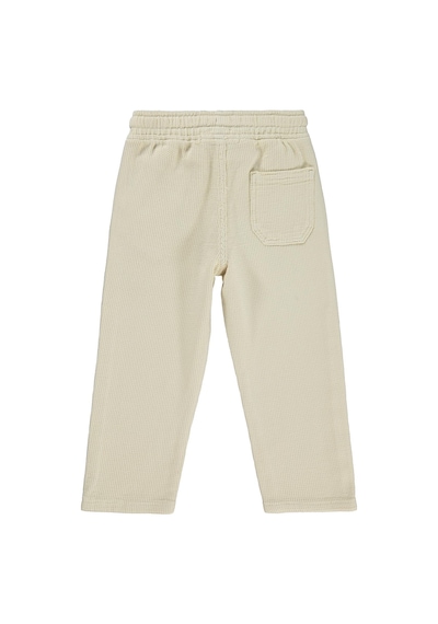 Civil Boys Dokulu 2-5 Yaş Pantolon - Beyaz Şeker Kasar