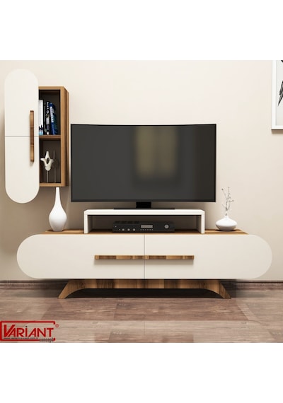 Variant Rose Duvar Raflı Tv Ünitesi