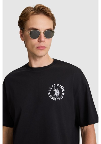 U.S. Polo Assn. U.s. Polo Assn. Erkek Siyah Tişört 50327160-vr046