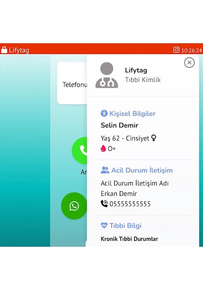 Kişiye Özel Qr - Denizci Etiketi - 2 Adet Çok Renkli