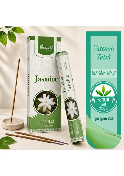 Unicuslife Jasmine Yasemin Aromatika Çubuk Tütsü 20 Adet Çubuk