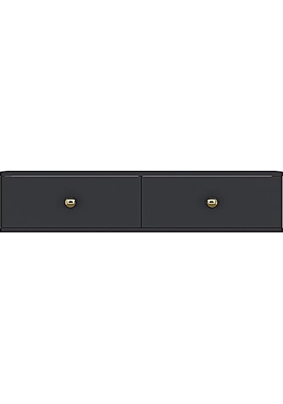 Tda1202a - Zuzu Duvara Montaj Tv Stand Antrasit-gold 120cm Antrasit / Koyu Gri