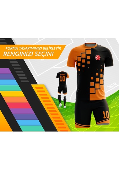 Acr Giyim Kişiye Özel Futbol Forması - Dizayn : Dijital