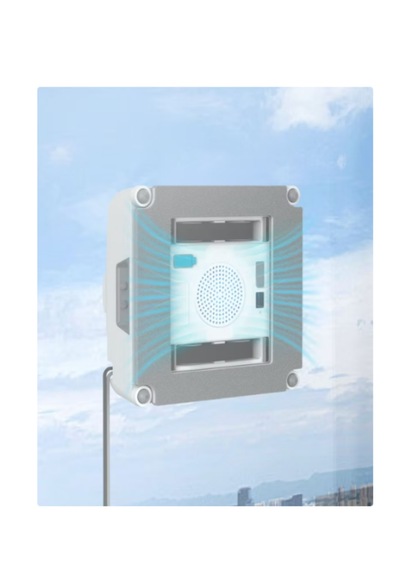 Mamibot İglassbot W120-dp. Aı Yenı Nesıl Çıft Yönlü 4 Püskürtme - 6.9cm Süper İnce Cam - Fayans - Duvar Temizleme Robotu 20m² Temizlik Beyaz