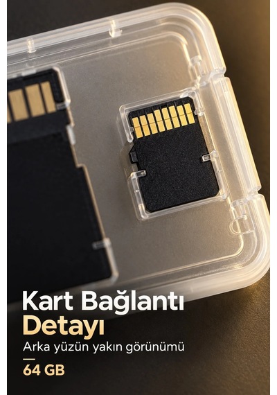 Ers 64 Gb Micro Sd Hafıza Kartı Adaptörlü Kutulu Set Çok Renkli