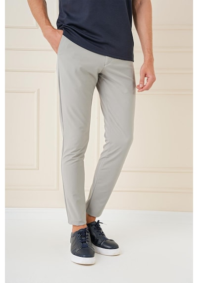 Efor Slim Fit Yan Cepli Düz Esnek Casual Çağla Pantolon P 1144 Çağla Yeşili