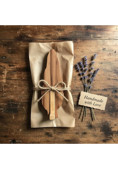 Simdale Wood İsimli Dekoratif Ahşap Selvi Ağacı - Modüler Kaideli