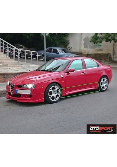 Alfa Romeo 156 Mk2 Ön Tampon Eki Fiberglass Boyasız
