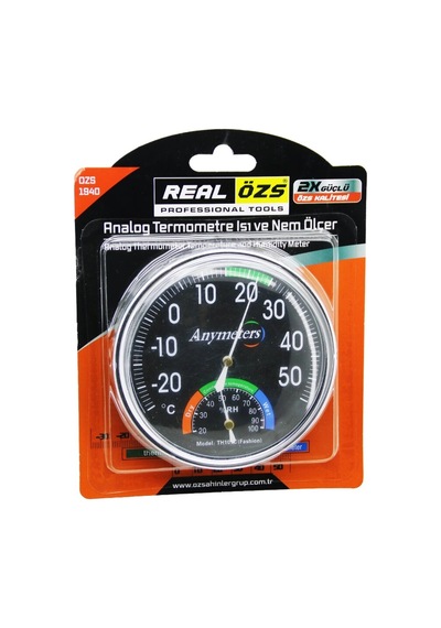 Analog Termometre Isı Nem Ölçer Anymeters
