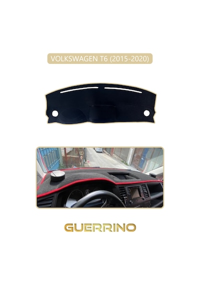 Volkswagen T6 2015-2020 Torpido Koruma Halısı Bej Kenar