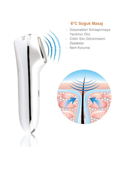 Touchbeauty Tb1389 Sıcak Ve Soğuk Yüz Masaj Ve Cilt Bakım Cihazı