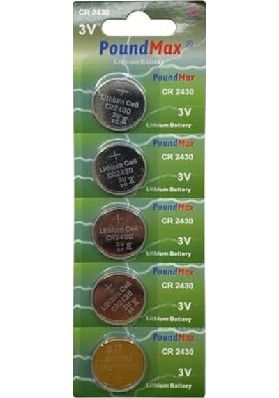 5 Adet 2430 Cr2430 Dl2430 3v Lityum Düğme Pil, Uzun Raf Ömrü, Küçük Elektronik Cihazlar İçin Uzaktan Kumandalar, Teraziler, Akıllı Ev Cihazları, Ölçüm Cihazları Ve Hesap Makineleri