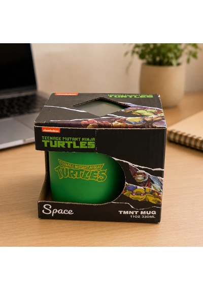 Ninja Turtles Temalı Seramik Kupa 330 Ml Çok Renkli