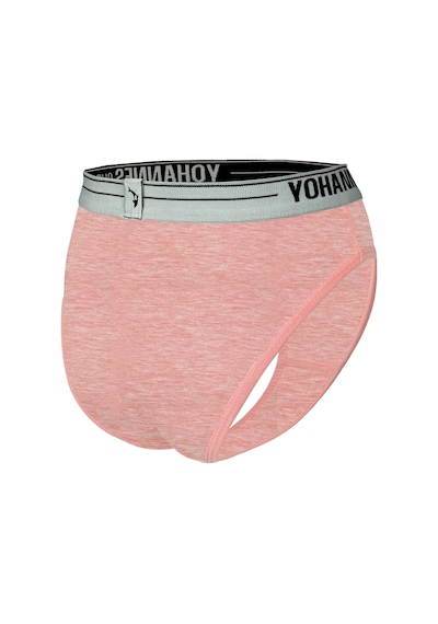 Yohannes Club, Kız Çocuk, Pamuklu Slip Külot, 4'lü Paket, Karışık Renkli Çok Renkli