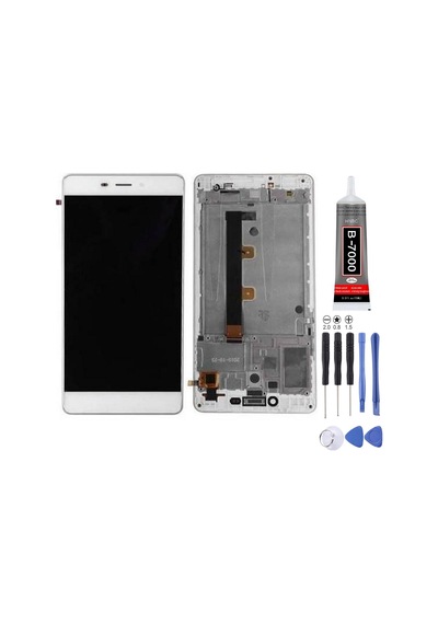 Türk Telekom Tt175 Uyumlu Lcd Ekran Çıtalı Beyaz + Montaj Kiti