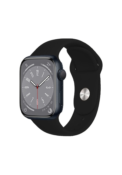 Forzacase Apple Uyumlu  Watch Serisi 38-40-41 Mm Silikon Kordon Kayış - Fc004 Siyah