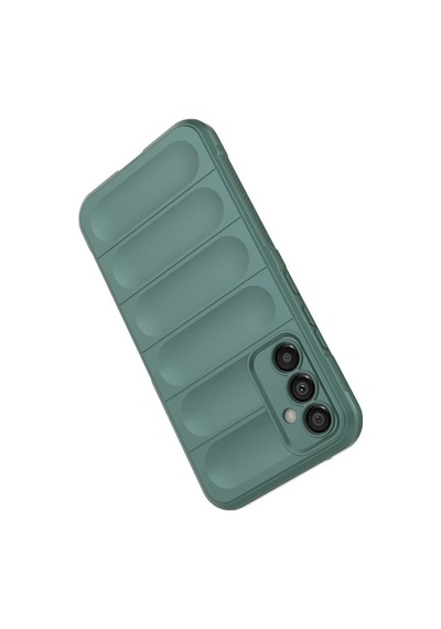 Samsung Galaxy Uyumlu, A05s Kılıf Optimum Silikon - Koyu Yeşil