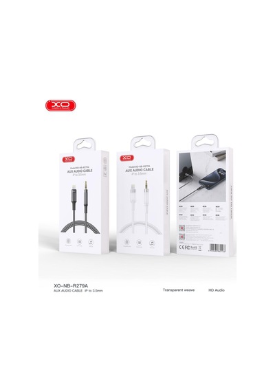 Özel Seri Teknoloji Adaptör Lightning To 3.5mm Aux İphone Ve İpad Uyumlu 1 Metre Ses Aktarım Kablosu