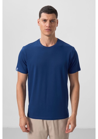 Tommylife Tommy Life Parlament Erkek Basic Kısa Kol Standart Kalıp O Yaka T-shirt - 87911 Parlament