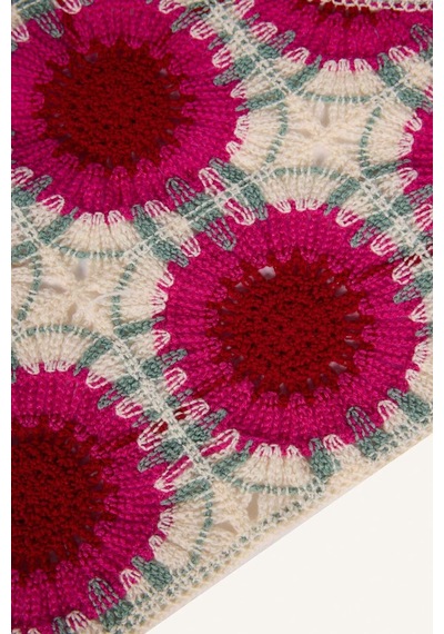 Defacto Kadın Çiçekli Örme Bandana I6818ax26smkr1 Çok Renkli-kr1