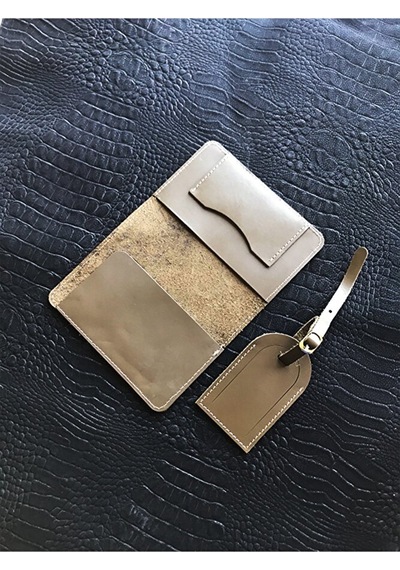Vip Gift Voyager Pasaport Kılıfı Minimalist Hakiki Deri Pasaportluk Çok Renkli
