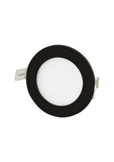 Ct-5125 6w/6400k Slim Led Panel Armatür Siyah Kasa Beyaz Cata Siyah
