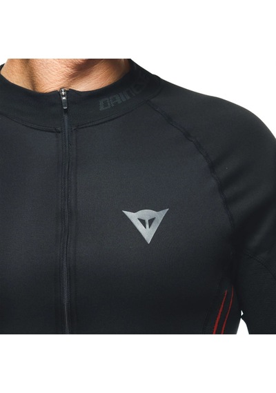 Dainese Daınese No Wınd Thermo Ls Black Red Siyah