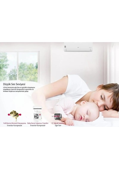 LG S3NM12JA2FA.EA6GLTK 12000 BTU Klima