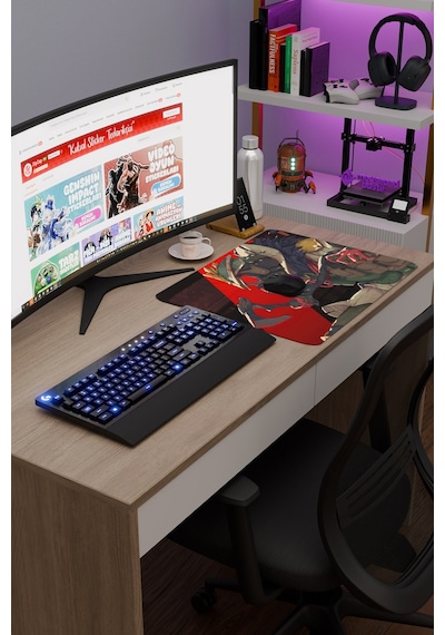 Apex Legends Kaymaz Dikişli Kauçuk Oyuncu Mousepad V5 - 48x40 Xl Gaming Mouse Pad Fare Altlığı