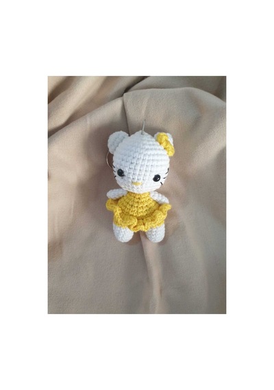 Amigurumi Örgü Anahtarlık Hello Kitty 50157112