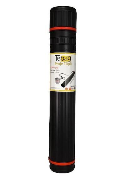 Tebag 10,5 Cm Proje Tüpü Siyah