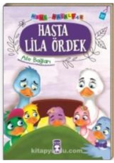 Hasta Lila Ördek - Mini Masallar 4 (37) (513423412)