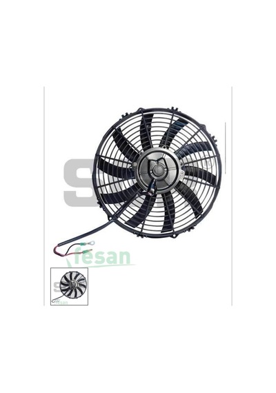 12inç Üfleyici Helix Pervane Fan Motoru