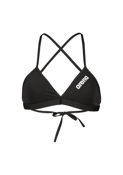Arena Bikini Üst Siyah Women's Team Swım Top Tıe Back Solıd 004768550 Yzm Uk Beden Siyah