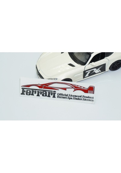 Dk Tuning Torpido Konsol Alüminyum Metal Sticker Ferrari İle Uyum