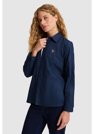 U.s. Polo Assn. Kadın Lacivert Gömlek Basic 50320186-vr033