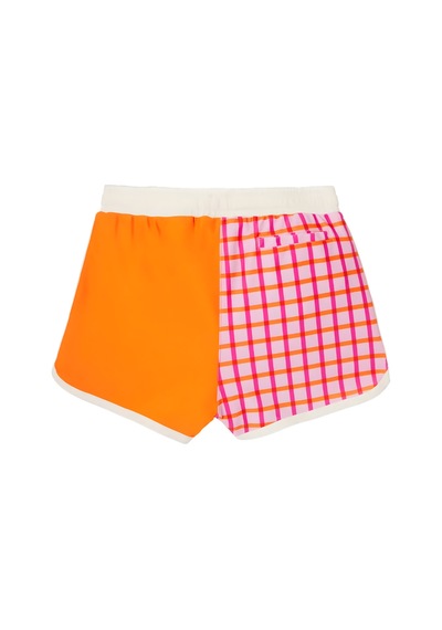 Kietla Uv Korumalı Yüzme Şortu Tartan Red Kırmızı