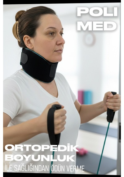 Ortopedik Boyunluk Boyun Destekleyici Catlak Kirik Iyilestirme Incinme Standart Beden
