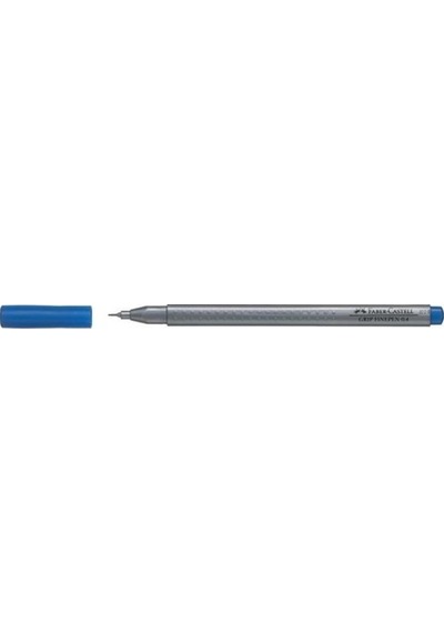 Faber-Castell Grip Finepen 0.4 Mm Koyu Mavi Tekli