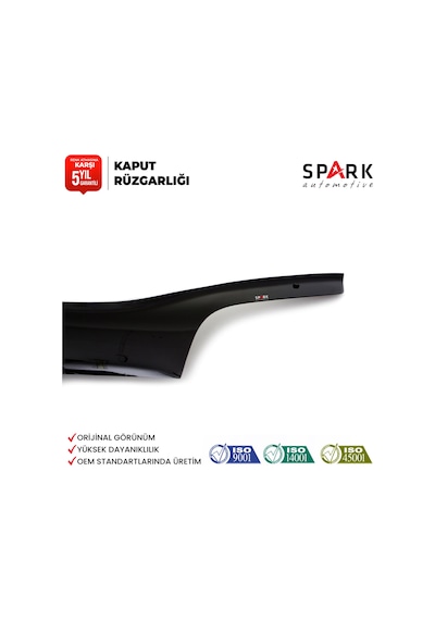 Ford Connect 2003-2008 Yıl Aralığı Uyumlu Kaput Rüzgarlığı 4mm