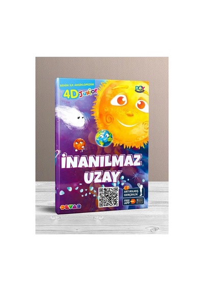 İnanılmaz Uzay İlk Ansiklopedim Etkinlik Kitabı / 4d Artırılmış Gerçeklik