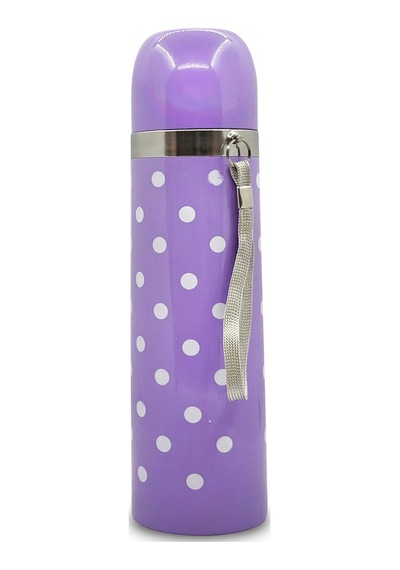 Sema Baby Puantiyeli Bebek Termosu 500 Ml - Mor Nhr