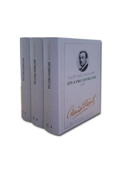Tiyatro Eserleri Seti - 3 Kitap Takım - Necip Fazıl Kısakürek - Büyük Doğu Yayınları