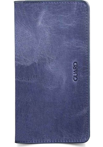 Guard Antik Lacivert Hakiki Deri Telefon Girişli Unisex Portföy Cüzdan // Grd260225wt811 Diğer